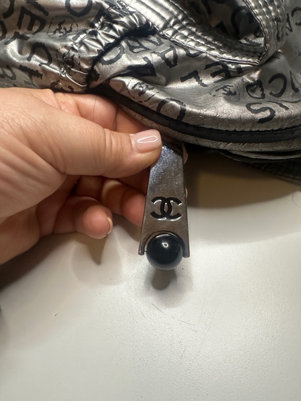 Chanel Nylon Zip Tote - Picture 5 of 7